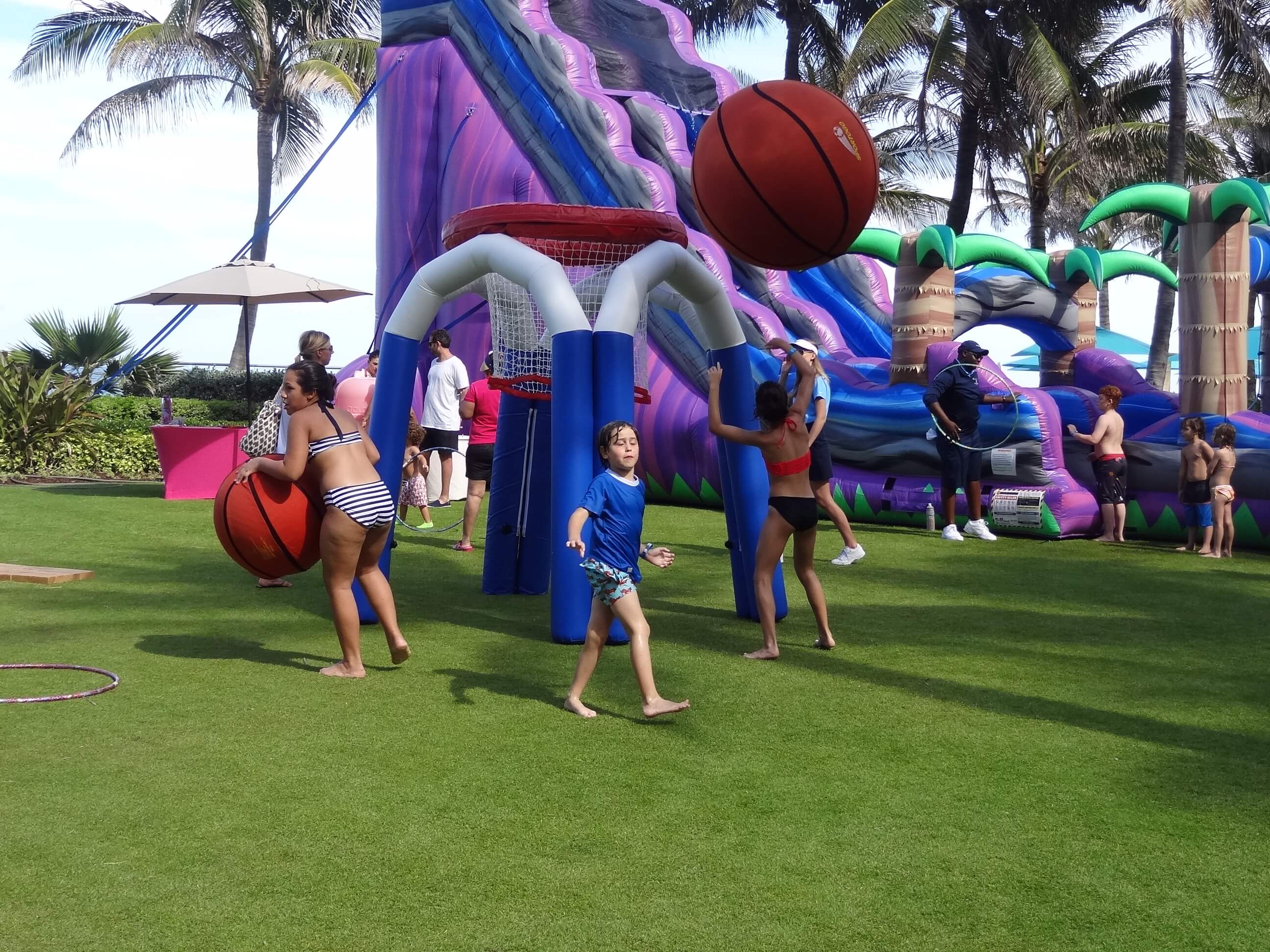 Large Basketball Hoop South Florida Bounce