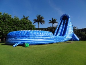 Feel The Hurricane! 40 Foot Monstrosity.  Our slides are the biggest, and the best! 